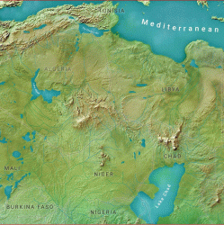 Paleo-Landscape Of Africa